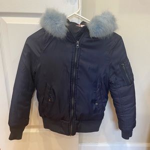 Vintage Havana girls size medium bomber jacket. Like new condition.